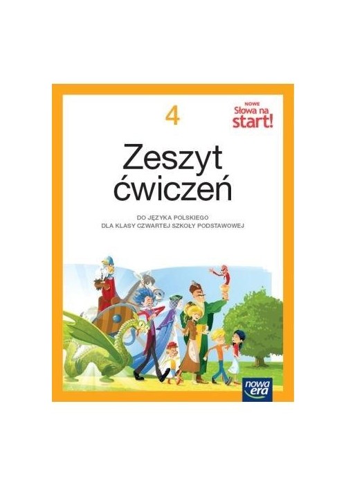 J.Polski SP 4 Nowe Słowa na start neon Ćw. 2023