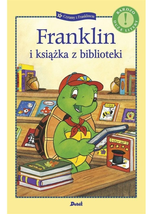Franklin i książka z biblioteki