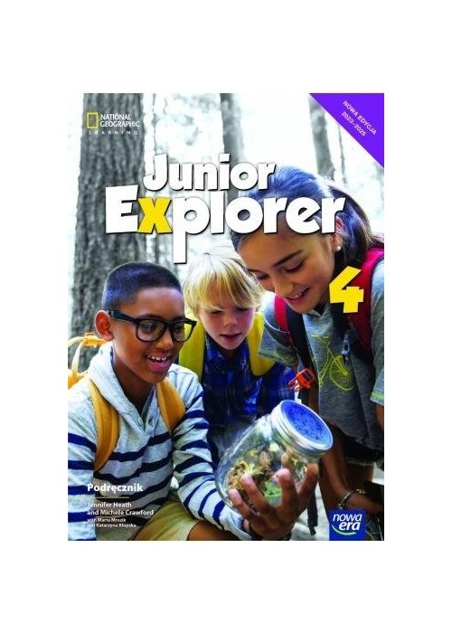 Język angielski SP 4 Junior explorer neon Podr.