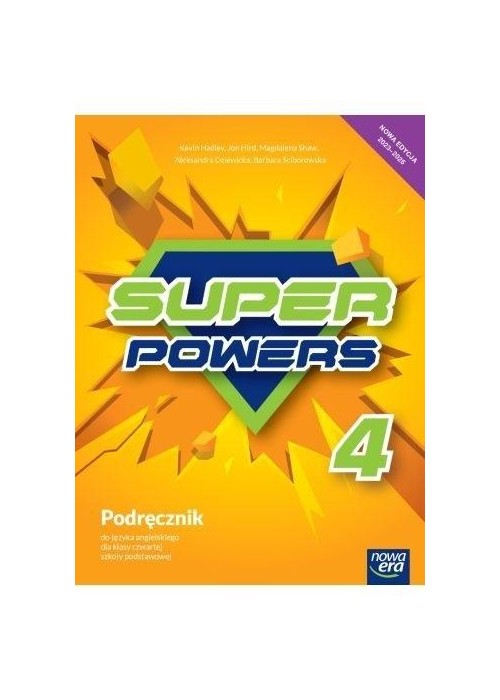 Język angielski SP 4 Super powers neon Podr. 2023