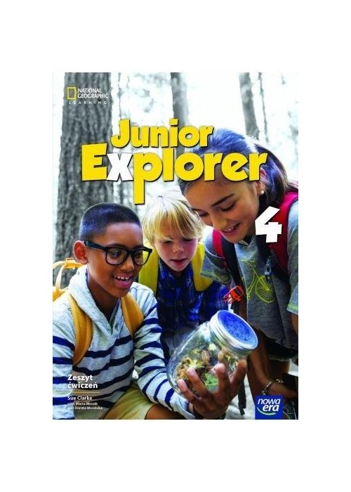 Język angielski SP 4 Junior explorer neon Ćw.