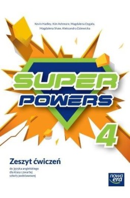 Język angielski SP 4 Super powers neon Ćw. 2023