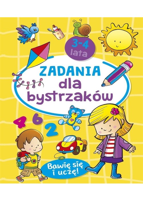 Zadania dla bystrzaków 3-4 lata