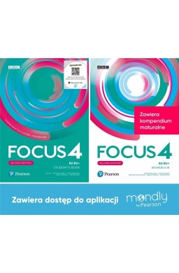 Focus 4 2ed SB + WB + dostęp Mondly