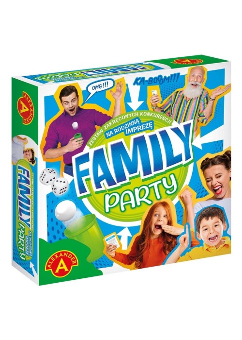 Zestaw gier imprezowyvh Family Party ALEX