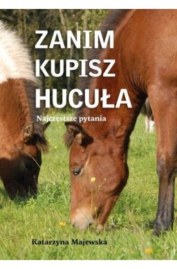 Zanim kupisz hucuła. Najczęstsze pytania