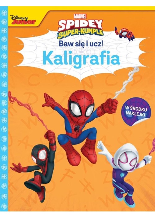 Baw się i ucz! Kaligrafia Marvel Spidey...