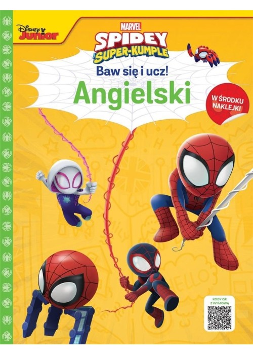 Baw się i ucz! Angielski. Marvel Spidey...