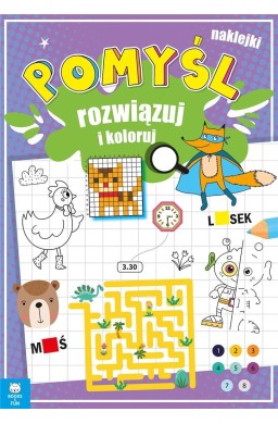 Pomyśl rozwiązuj i koloruj