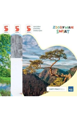 Zdobywam świat. Karty pracy cz.1-3 Poziom 5