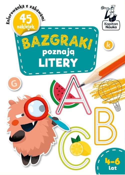 Kapitan nauka Bazgraki poznają litery 4-6 lat