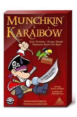 Munchkin z Karaibów BLACK MONK