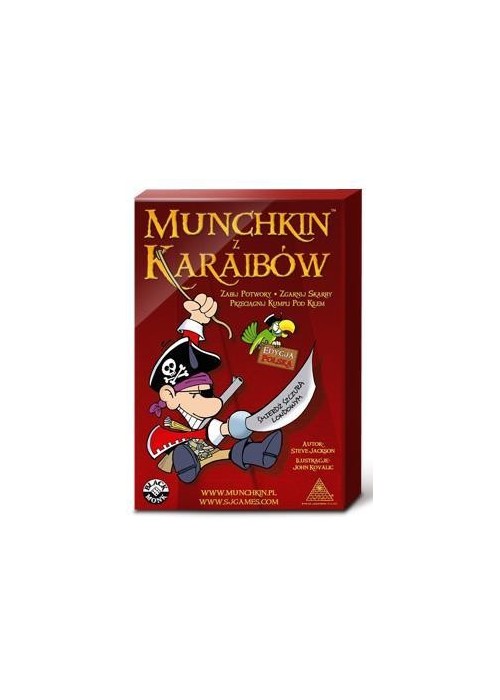 Munchkin z Karaibów BLACK MONK