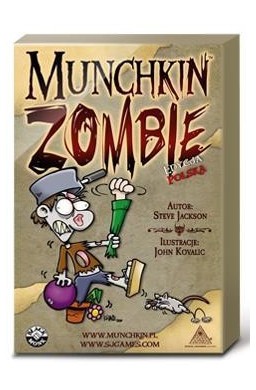 Munchkin Zombie BLACK MONK