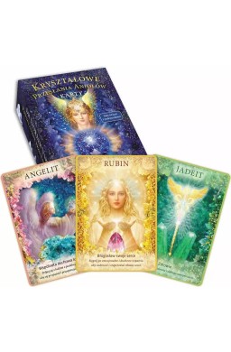 Kryształowe przesłania aniołów 44 karty + książka