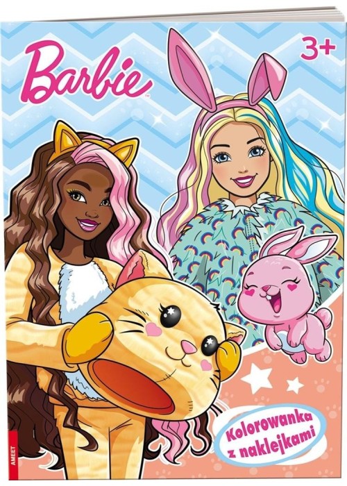 Barbie Kolorowanka z naklejkami