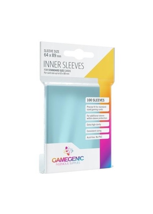 Gamegenic: Inner CCG Sleeves 64x89mm (100szt)