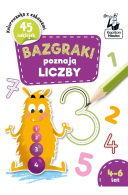 Kapitan nauka Bazgraki poznają liczby 4-6 lat