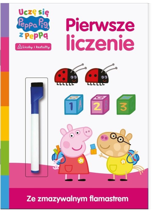 Peppa pig. Uczę się z Peppą. Pierwsze liczenie