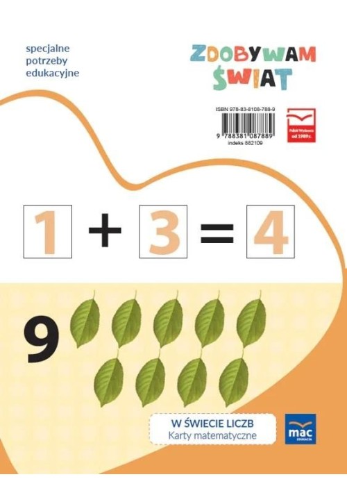 Zdobywam świat W świecie liczb Karty matematyczne Zdobywam świat W świecie liczb Karty matematyczne