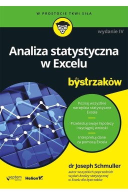 Analiza statystyczna w Excelu dla bystrzaków w.4