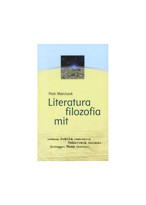 Literatura, filozofia, mit