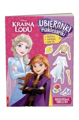 Kraina Lodu Ubieranki naklejanki