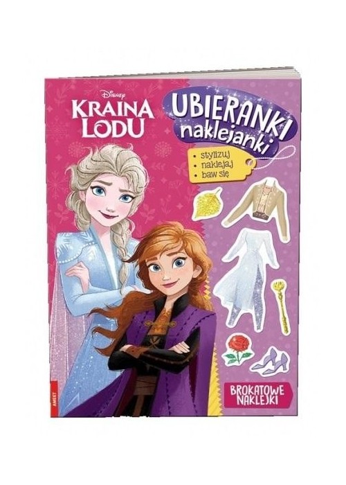 Kraina Lodu Ubieranki naklejanki