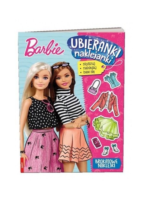 Barbie Ubieranki naklejanki