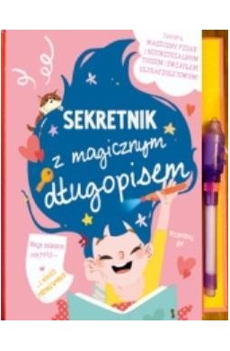 Sekretnik dla dziewczynek z magicznym długopisem