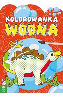 Kolorowanka wodna dinozaury