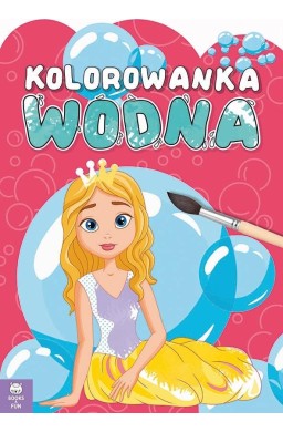 Kolorowanka wodna królewny