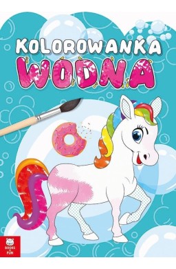 Kolorowanka wodna kucyki