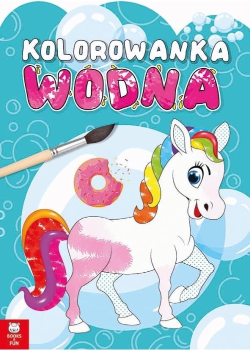 Kolorowanka wodna kucyki