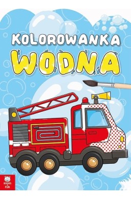 Kolorowanka wodna pojazdy