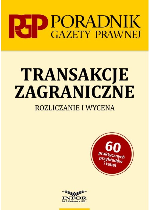 Transakcje zagraniczne. Rozliczanie i wycena