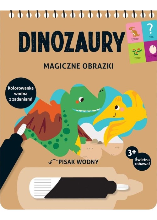 Magiczne obrazki. Dinozaury