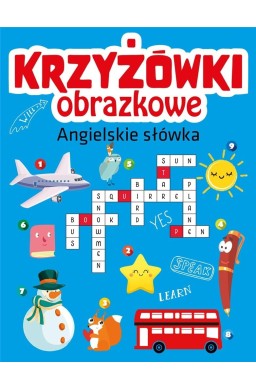 Krzyżówki obrazkowe. Angielskie słówka