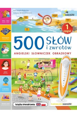 500 słów i zwrotów. Angielski słowniczek obrazkowy