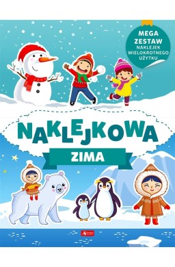 Naklejkowa zima