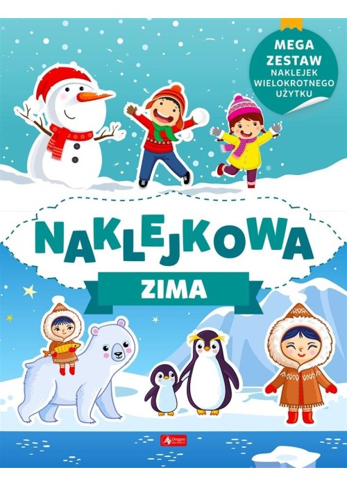 Naklejkowa zima