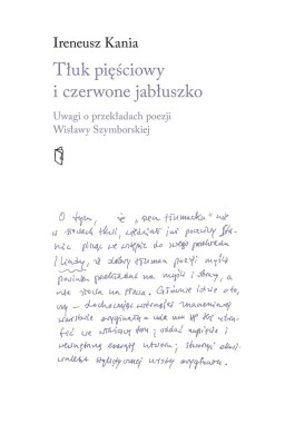 Tłuk pięściowy i czerwone jabłuszko