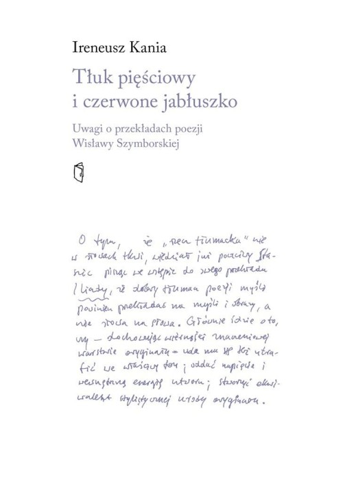 Tłuk pięściowy i czerwone jabłuszko