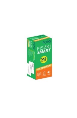 Fiszki smart 555 słów na co dzień Hiszpański w.3