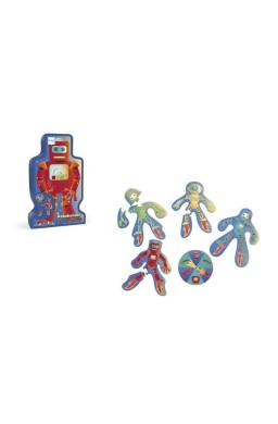 Gra ze spinerem Puzzle Roboty