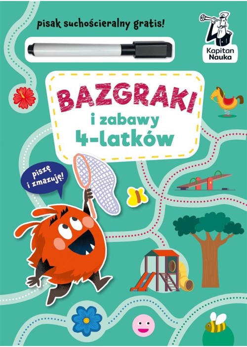 Kapitan Nauka Bazgraki i zabawy 4-latków