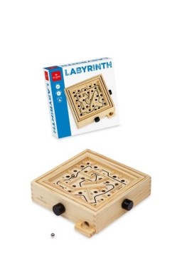 Drewniana gra zręcznościowa Labirynt XL