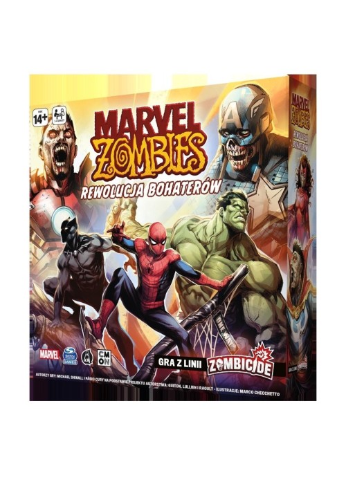 Zombicide: Marvel Zombies Rewolucja Bohaterów CMON Zombicide: Marvel Zombies Rewolucja Bohaterów CMON