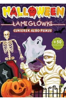 Halloween. Cukierek albo psikus. Łamigłówki