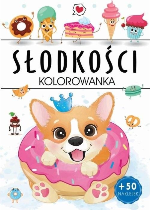 Słodkości kolorowanka